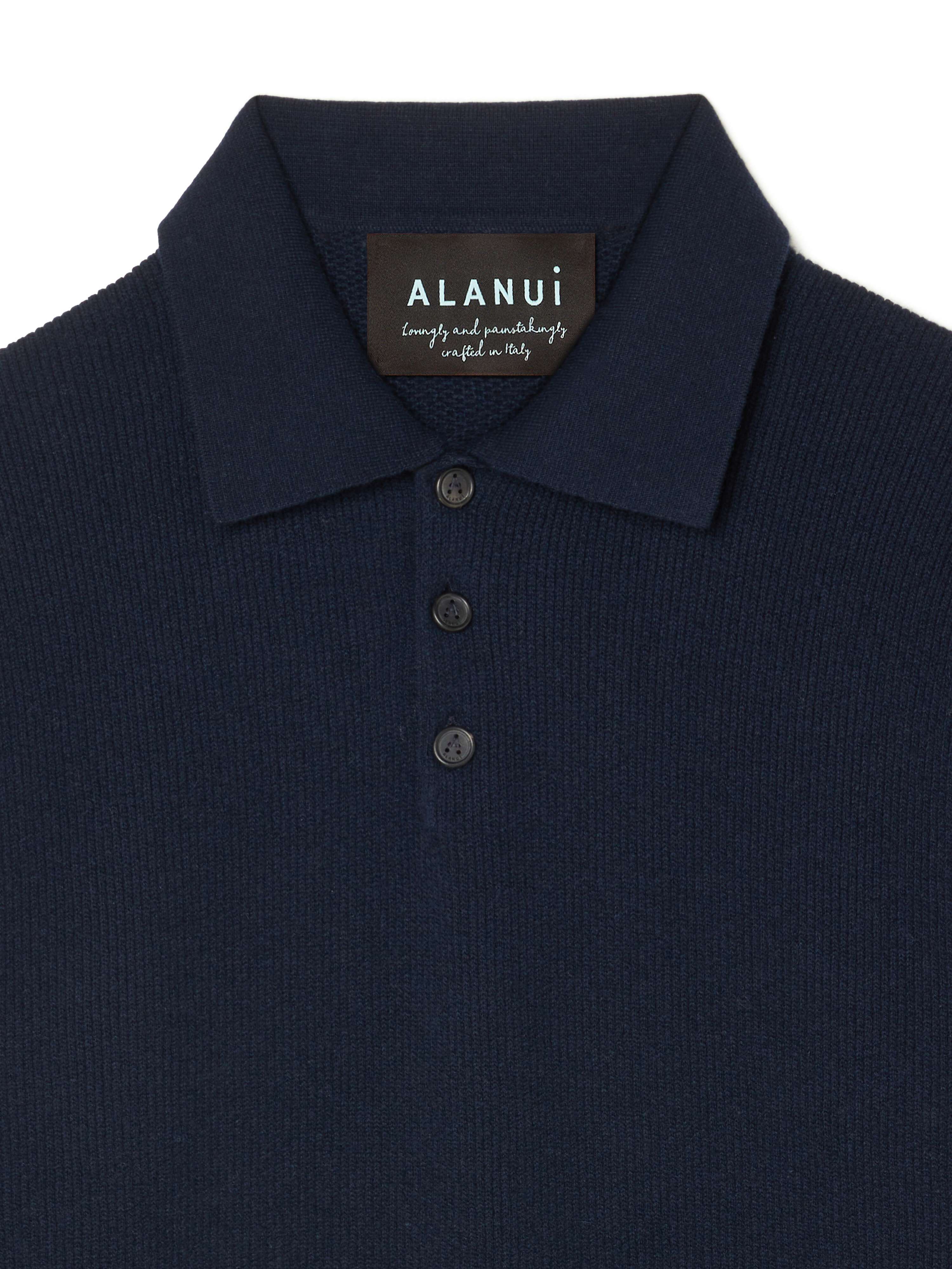 Alanui Alanui Finest Polo Black LMHV003R24KNI001