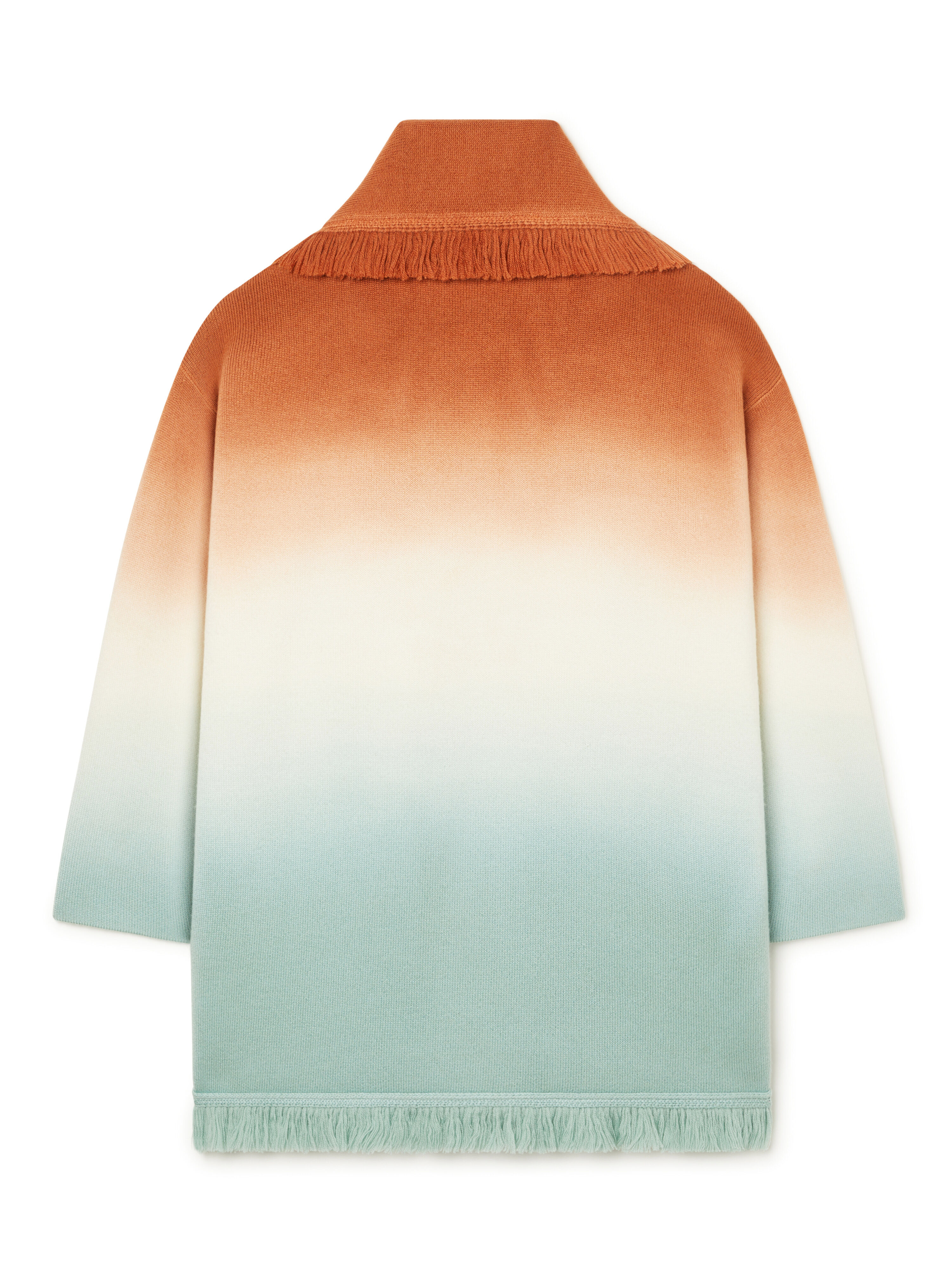 Alanui Shades Of Shore Cardigan Red Earth-Acquamarine LWHB064R26KNI016