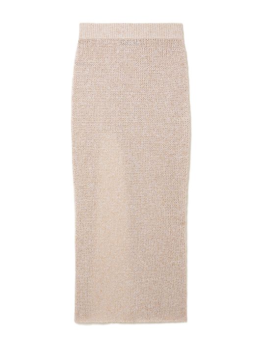 Alanui Shady Beach Skirt Almond LWHL02CR25KNI001