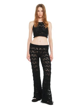 Alanui Lagoon Romance Pants Black