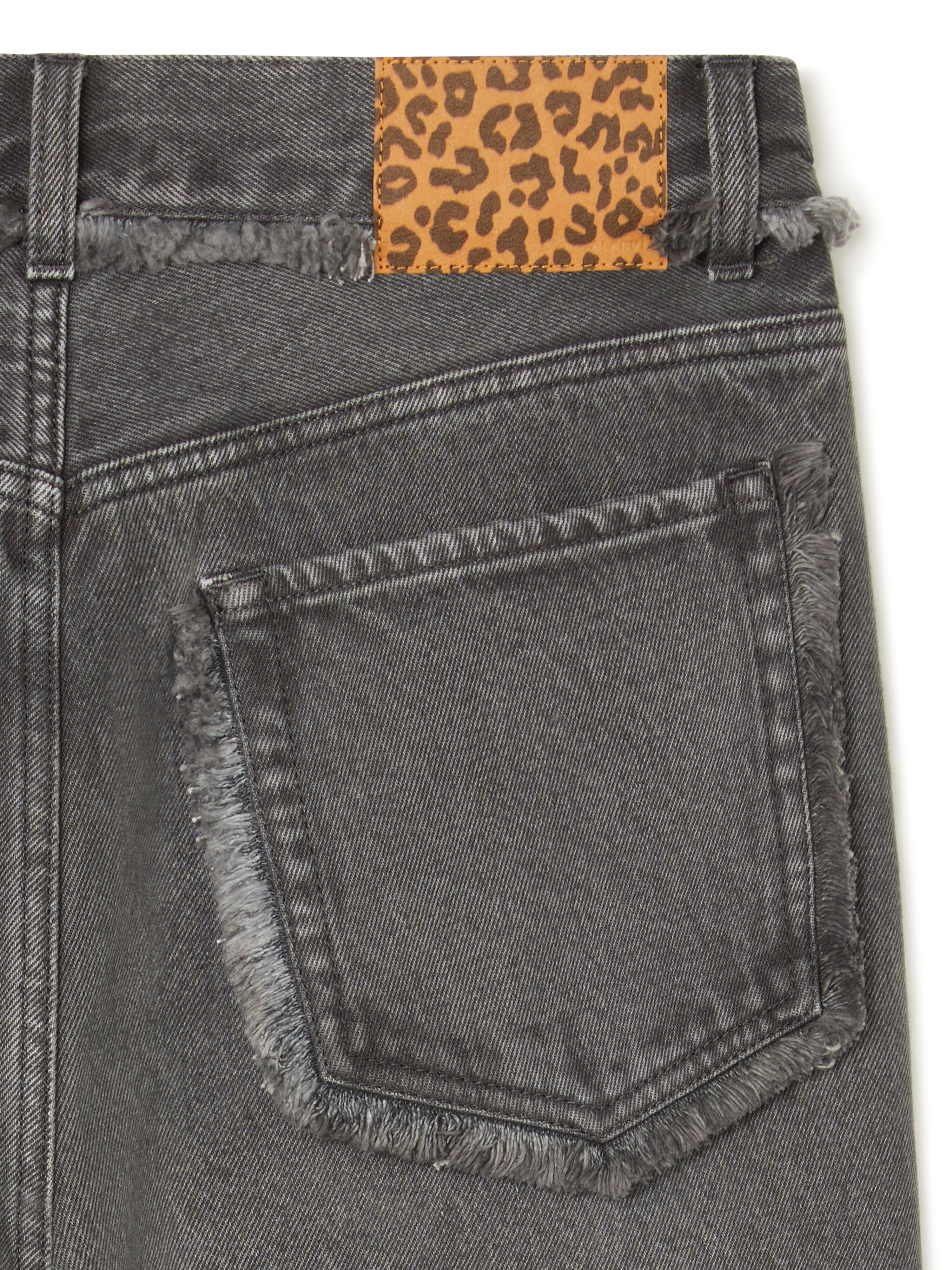 Alanui Free Horizons Relaxed Denim Pants Ardesia LWYA01AE25DEN001