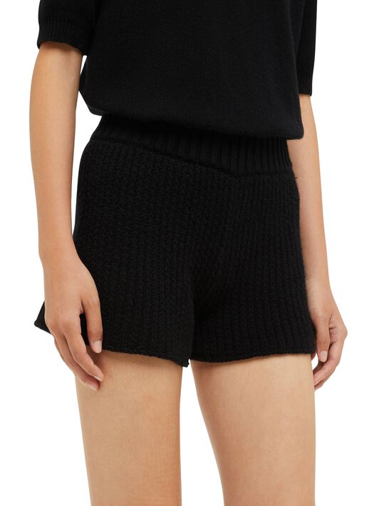 Alanui Alanui Finest Shorts Black LWHM018R24KNI001