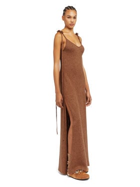 Alanui Alanui Finest Dress Luli Brown