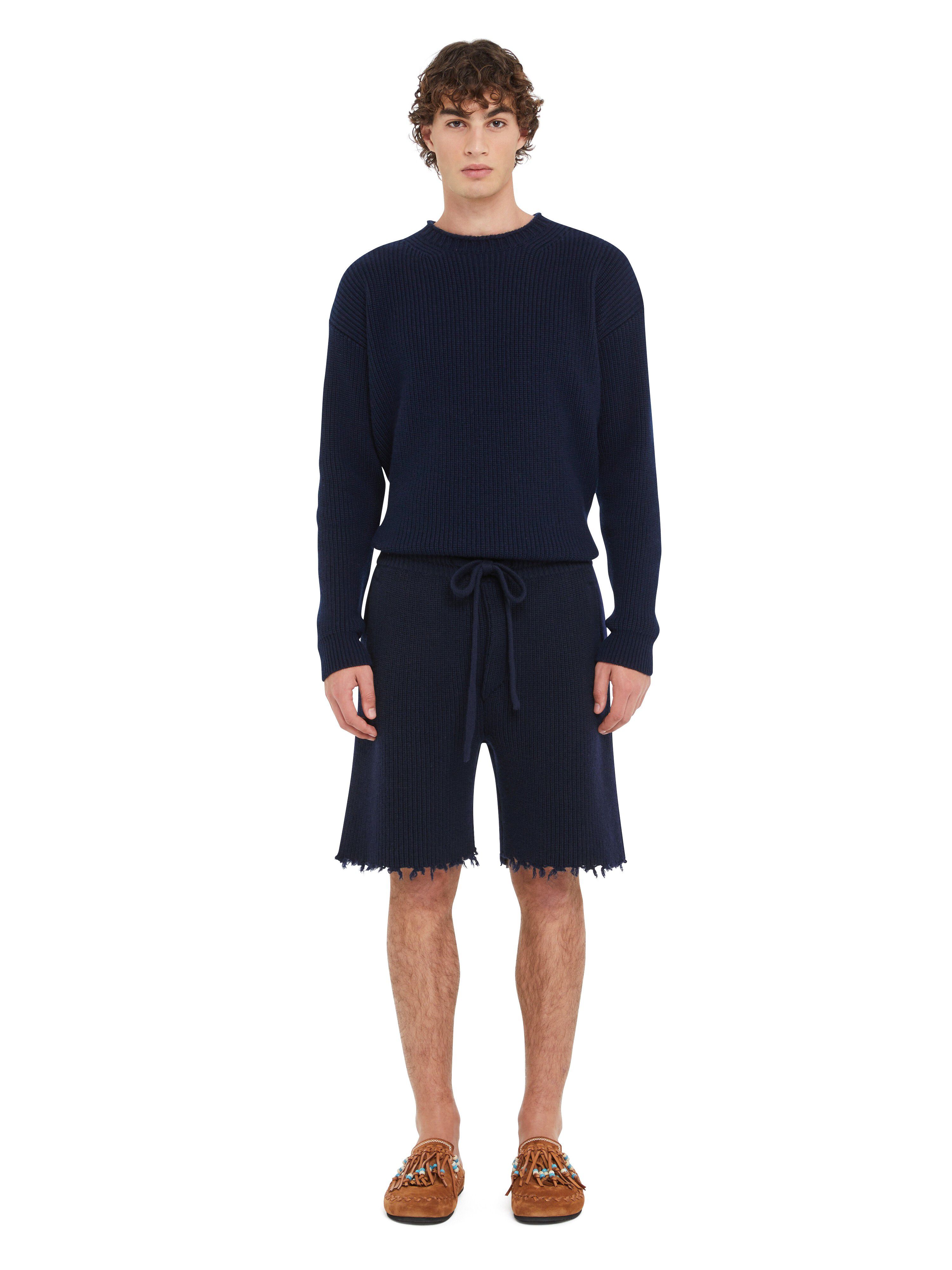 Alanui Alanui Finest Bermuda Deep Blue LMHM006R25KNI001