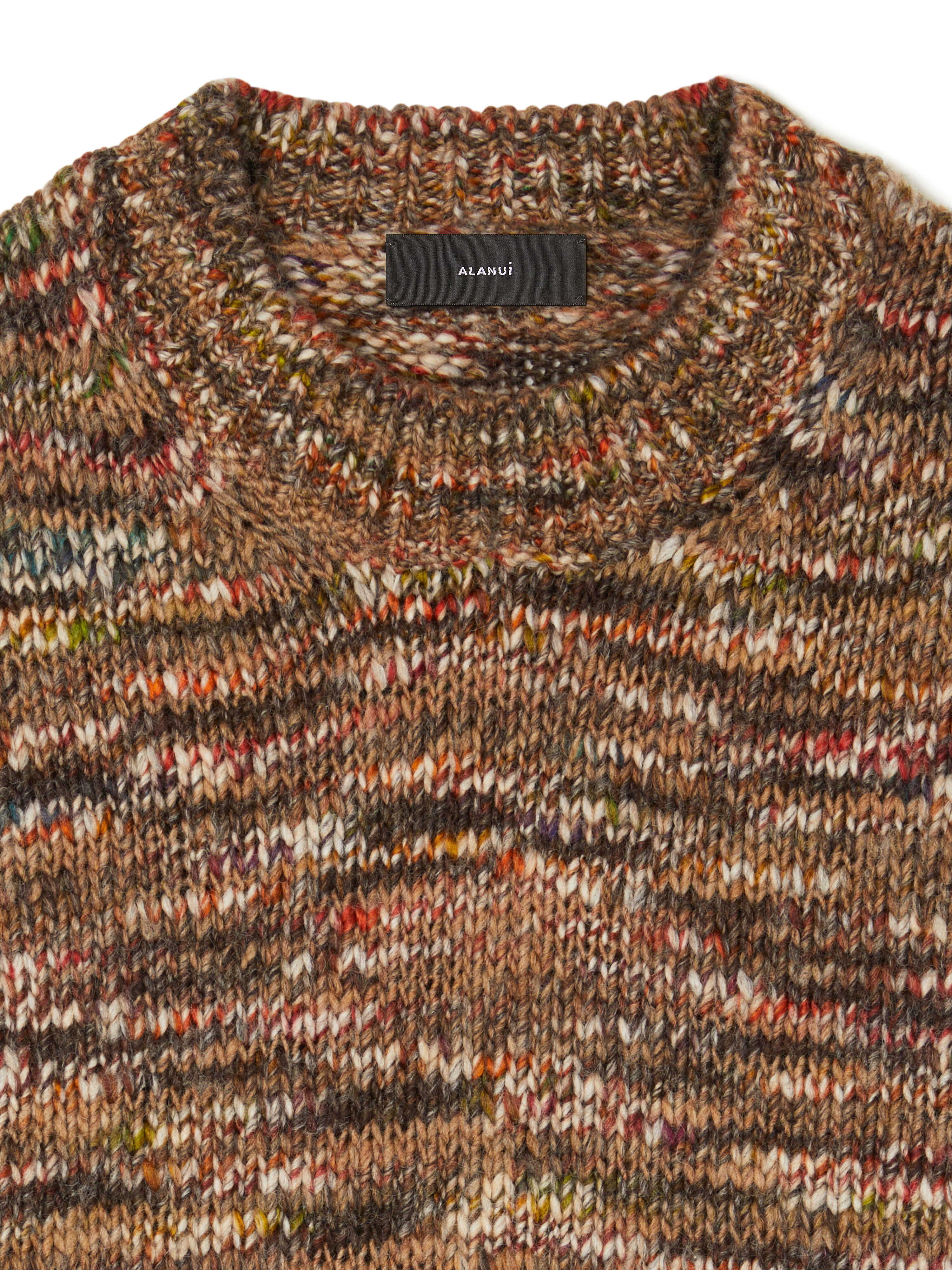 Alanui Grunge Beat Sweater Dark Dust-Multicolor LMHE033E25KNI003