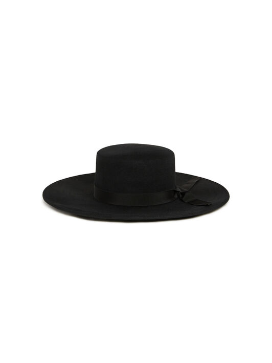Alanui Gaucho Hat Black LWLA034E25FAB001