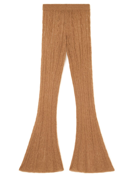 Alanui Desert Drift Pants Camel LWHG017E25KNI001