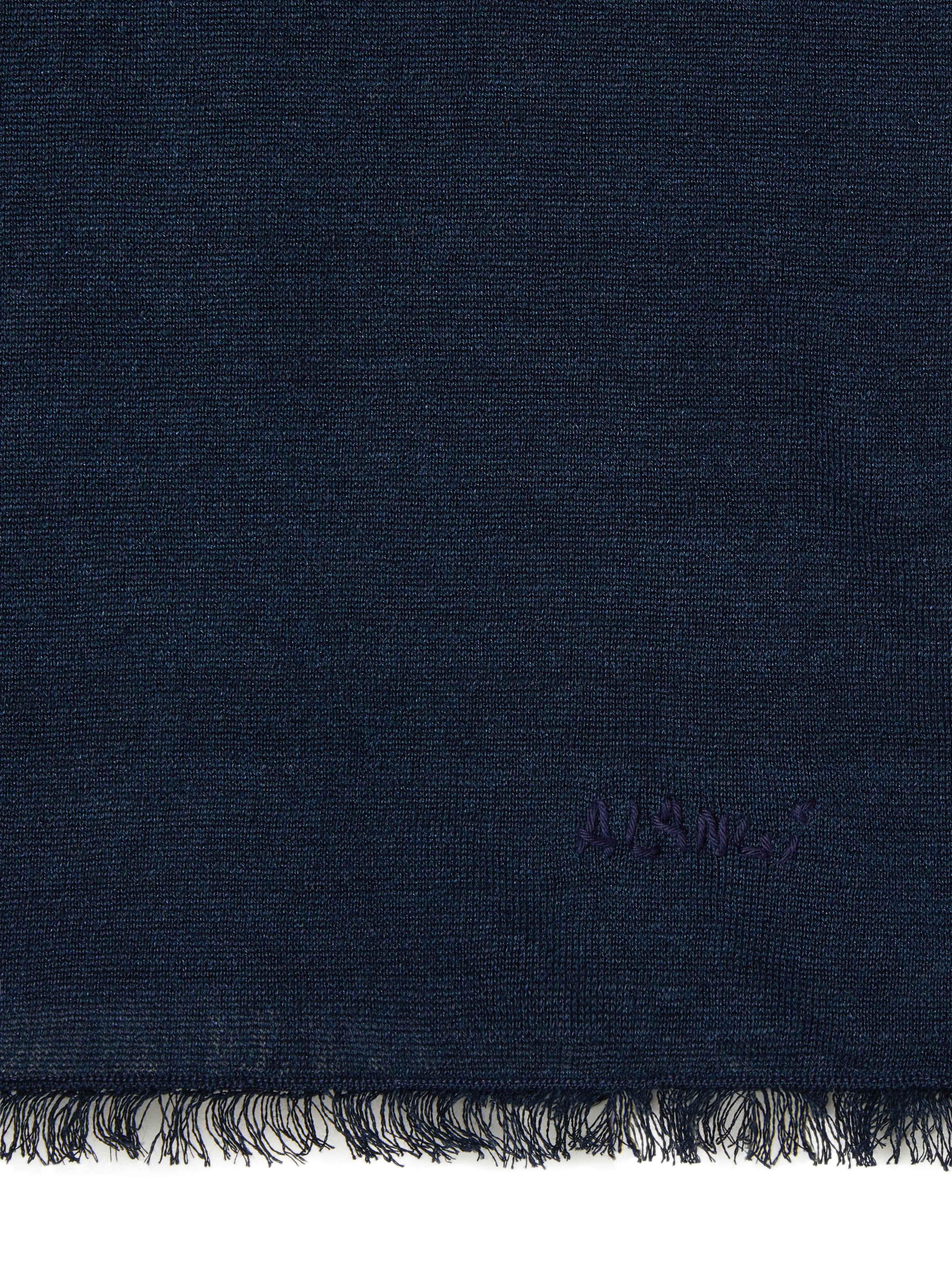 Alanui T-Shirt Deep Blue LMHW002R25KNI001