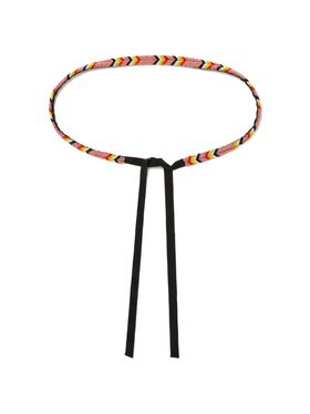 Alanui Memories Of The Savannah Belt Turquoise-Multicolor LWOE004R25MAT001