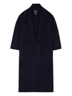 Alanui Alanui Finest Coat Midnight Blue