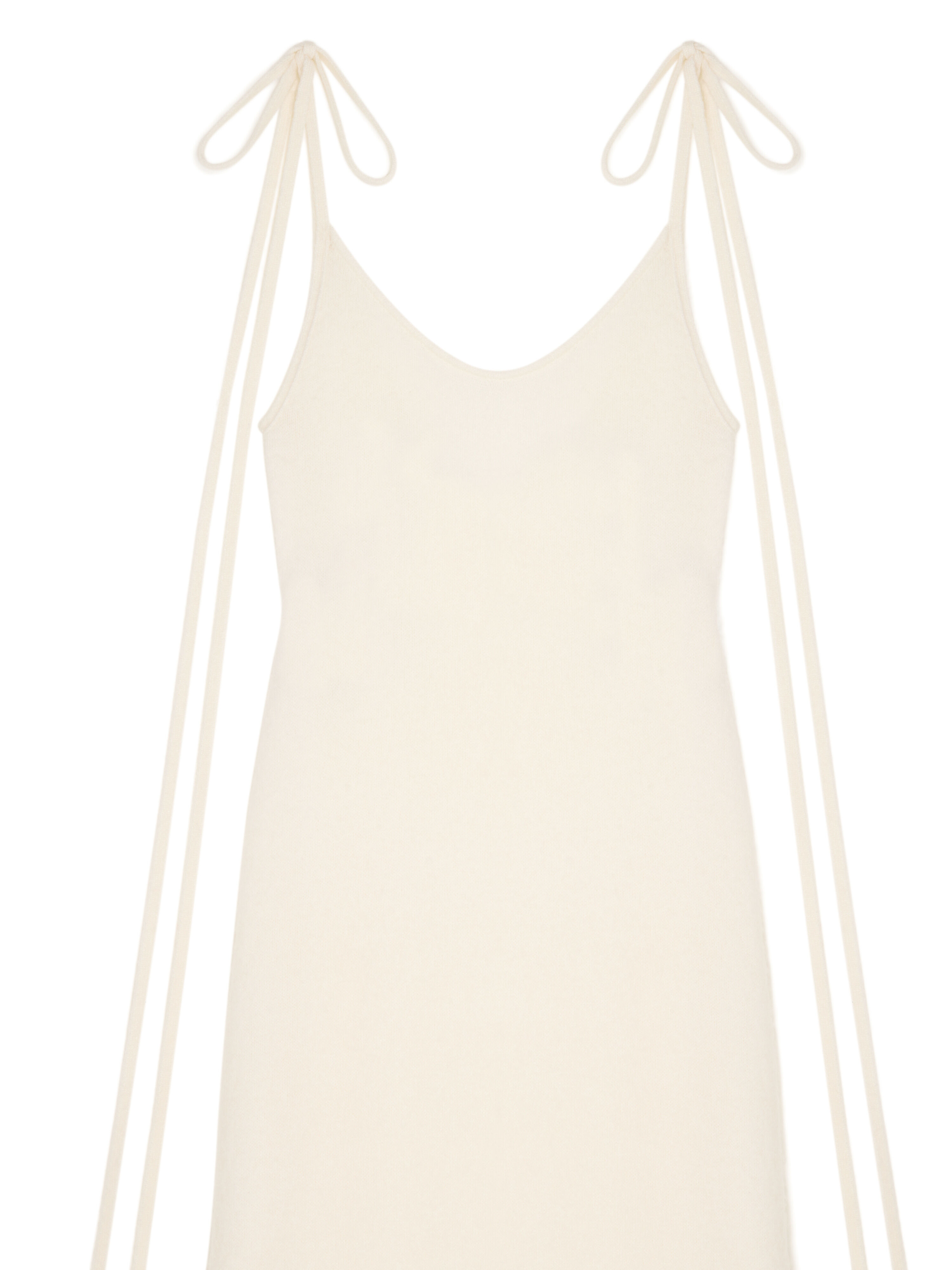 Alanui Alanui Finest Dress White LWHI05DE25KNI001