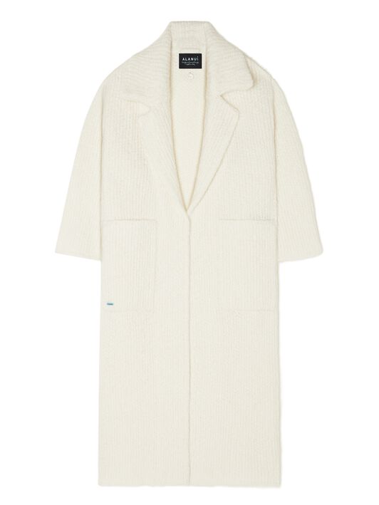 Alanui Alanui Finest Coat White LWHQ013E24KNI001