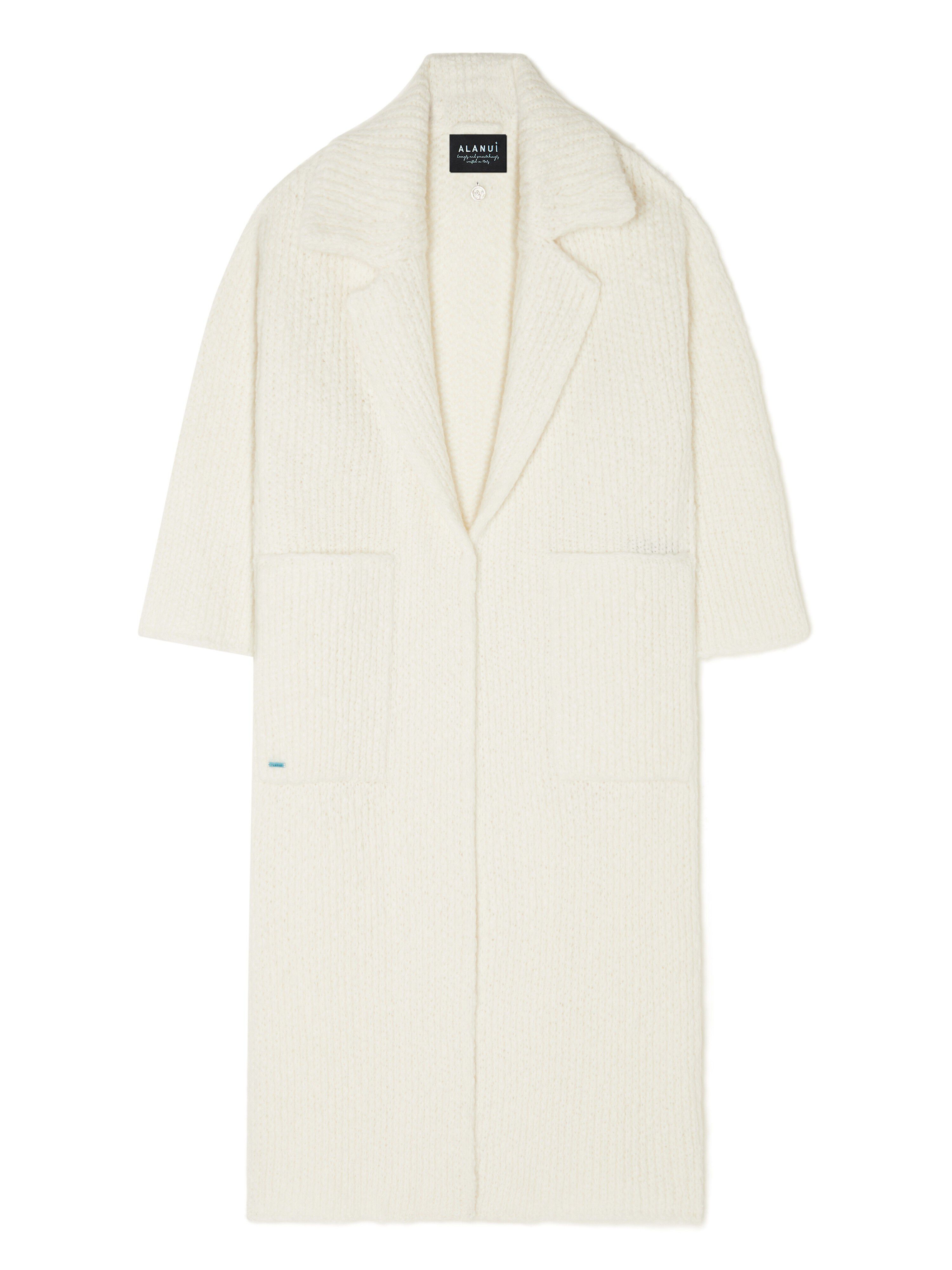 Alanui Alanui Finest Coat White LWHQ013E24KNI001