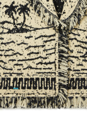 Alanui Ocean Whispers Cardigan Sunlight-Deep Blue