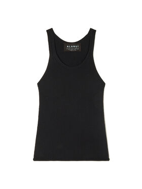 Alanui Alanui Finest Tank Top Black LWHT005R26KNI001