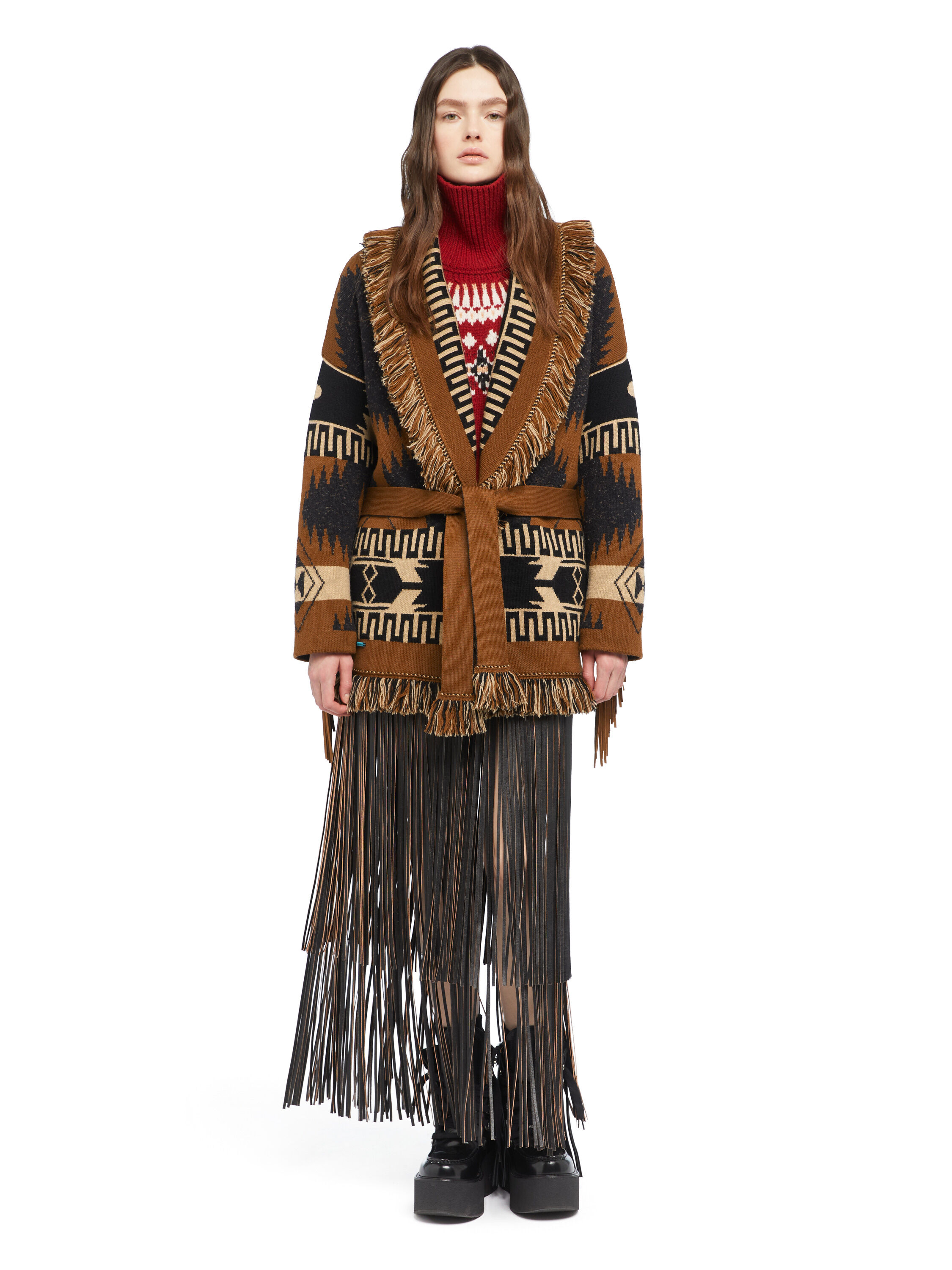 Alanui Dreamscape Cardigan Black-Dakar LWHB064E25KNI00H