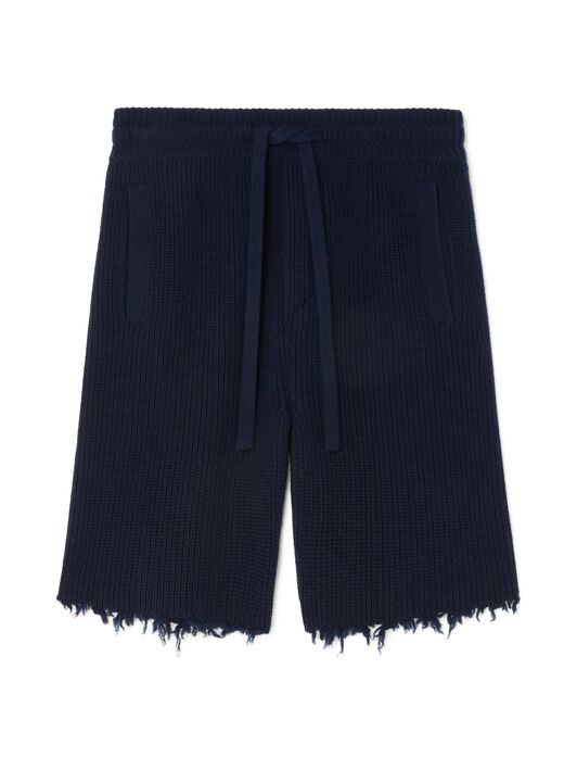Alanui Alanui Finest Bermuda Deep Blue LMHM006R25KNI001
