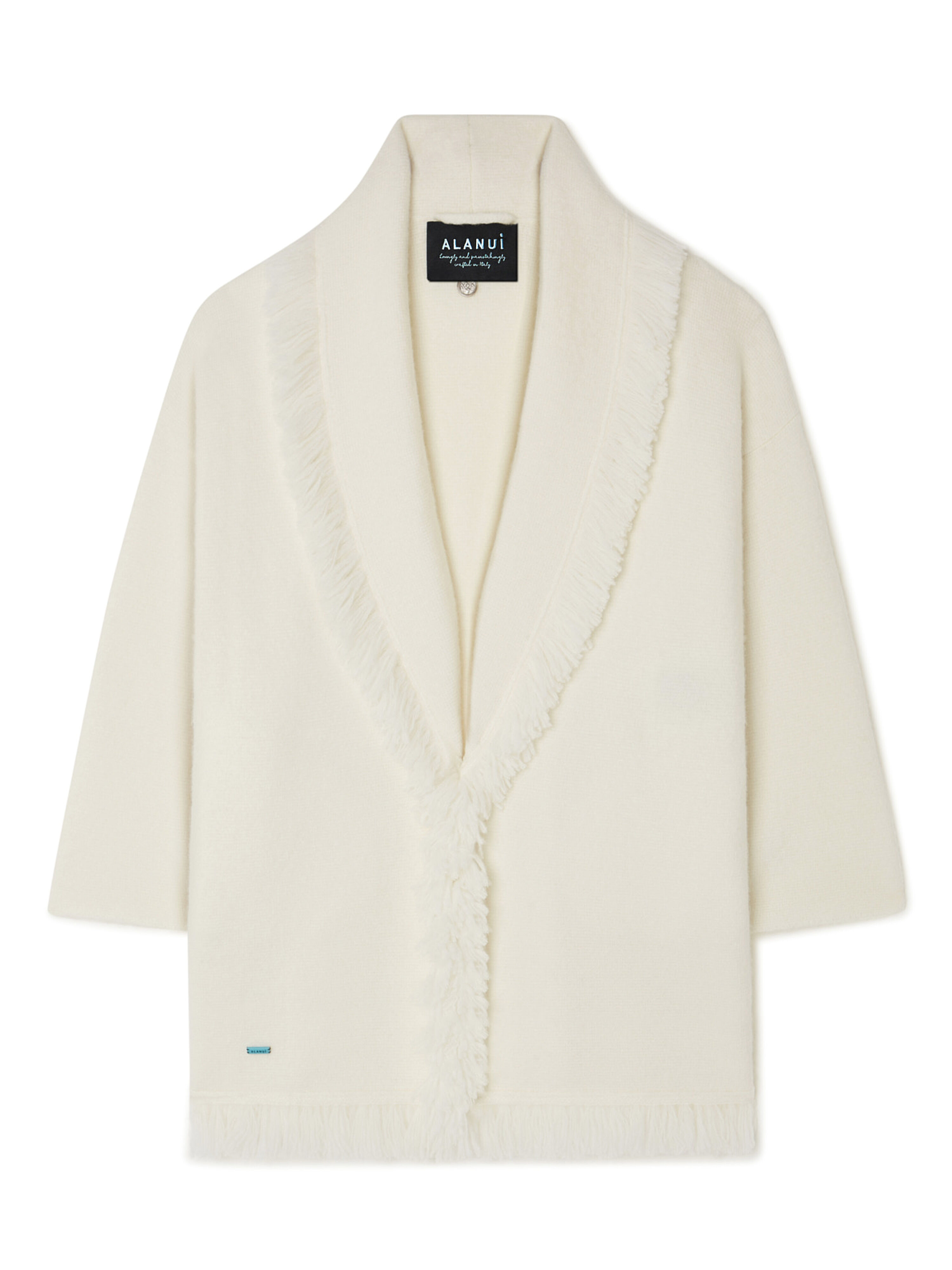 Alanui Alanui Finest Cardigan White LWHB064E25KNI00E