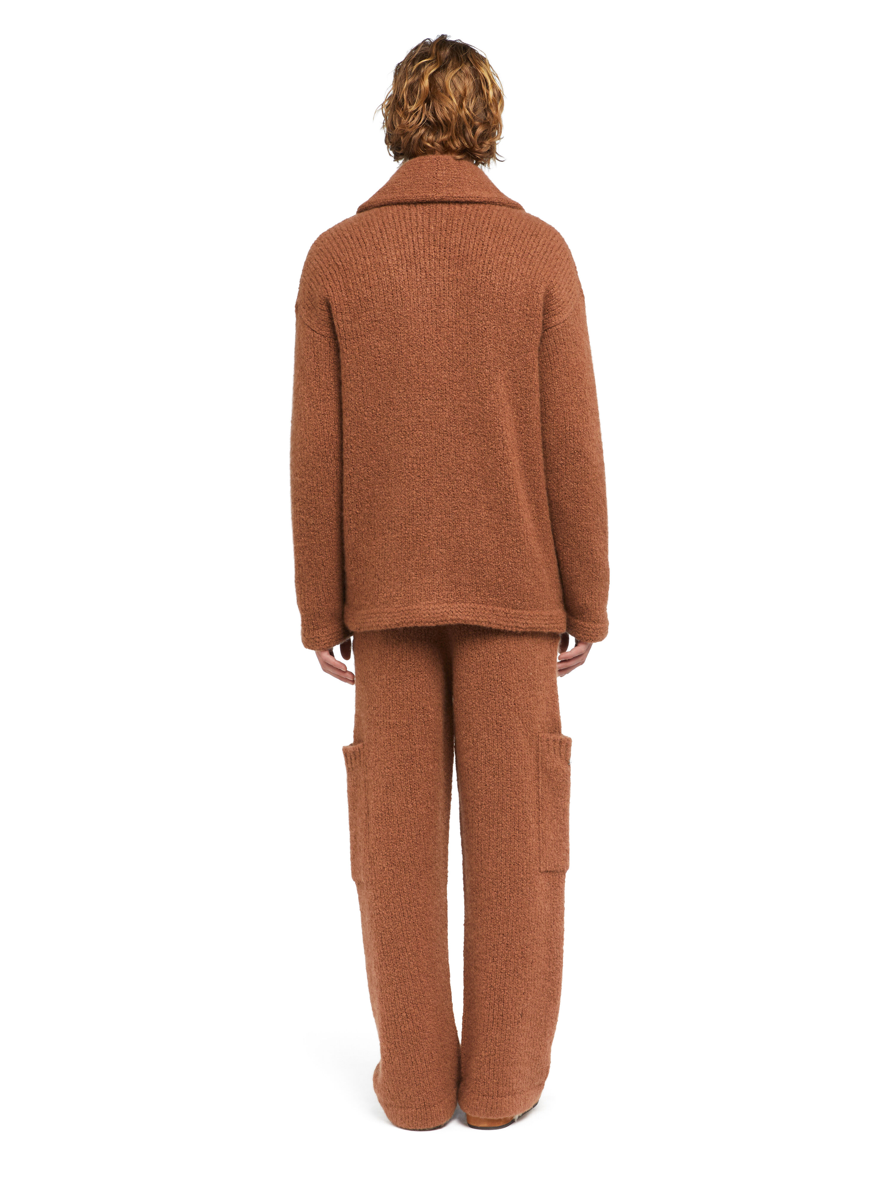 Alanui Alanui Finest Cardigan Luli Brown LMHB037E25KNI001