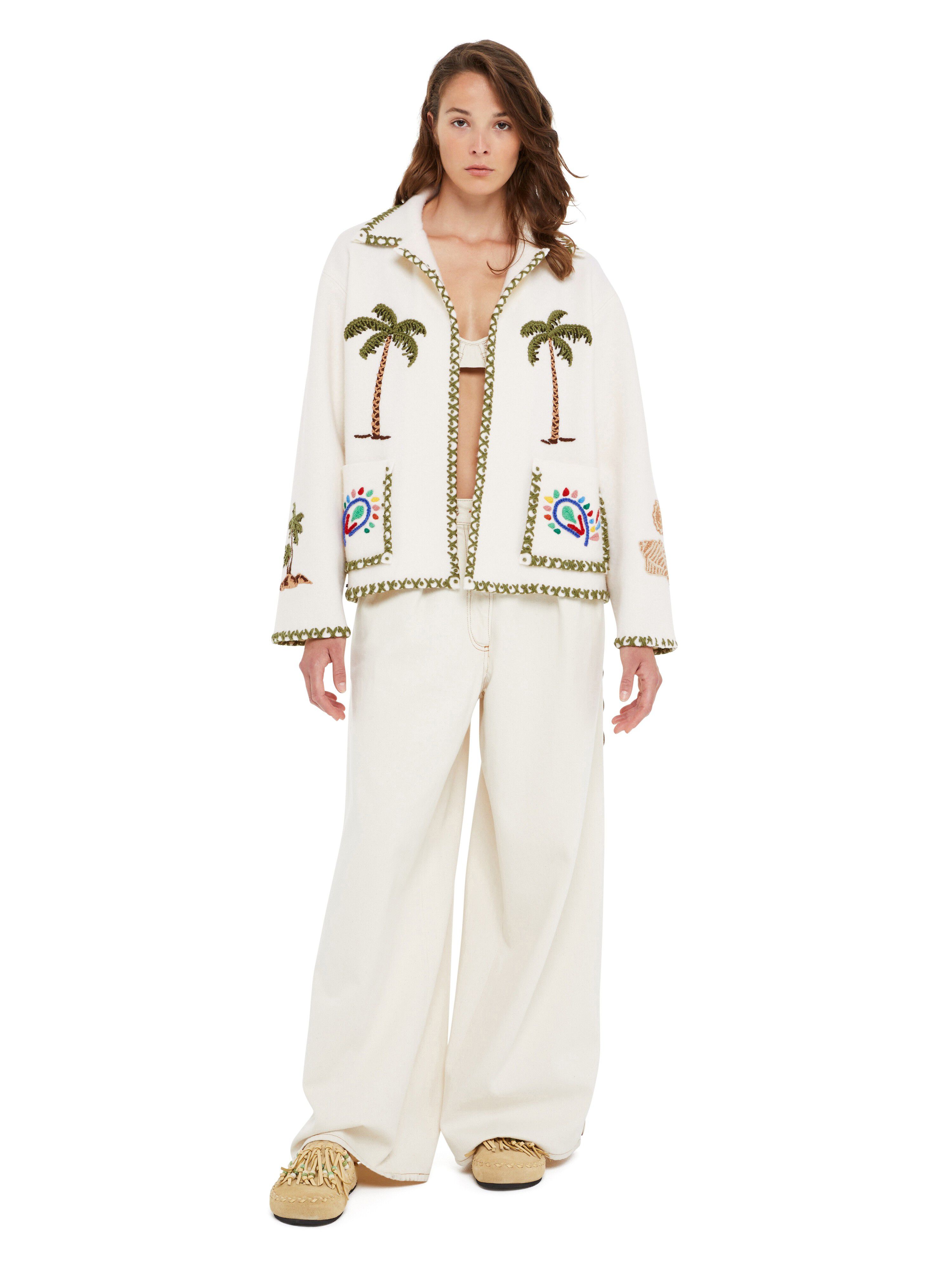 Alanui Remember Me Jacket Panna LWHQ01BR25KNI001