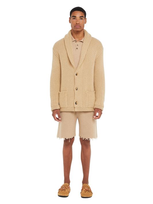 Alanui Alanui Finest Cardigan Sandstorm LMHB037R25KNI001