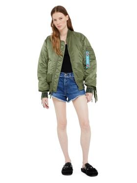 Alanui Alanui X Alpha Industries Bomber Sage