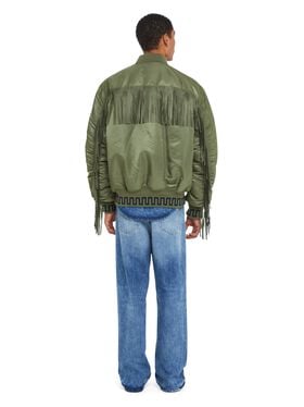 Alanui Alpha Industries X Alanui Bomber Sage