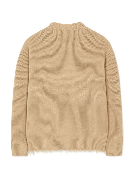 Alanui Alanui Finest Sweater Sandstorm LMHE033R26KNI001 Alanui Alanui Finest Sweater Sandstorm LMHE033R26KNI001