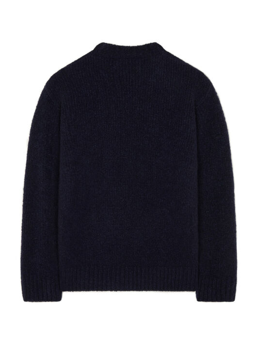 Alanui Alanui Finest Sweater Midnight Blue LMHE033E25KNI004