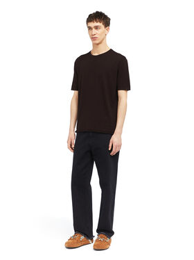 Alanui Knit T-Shirt Coffee