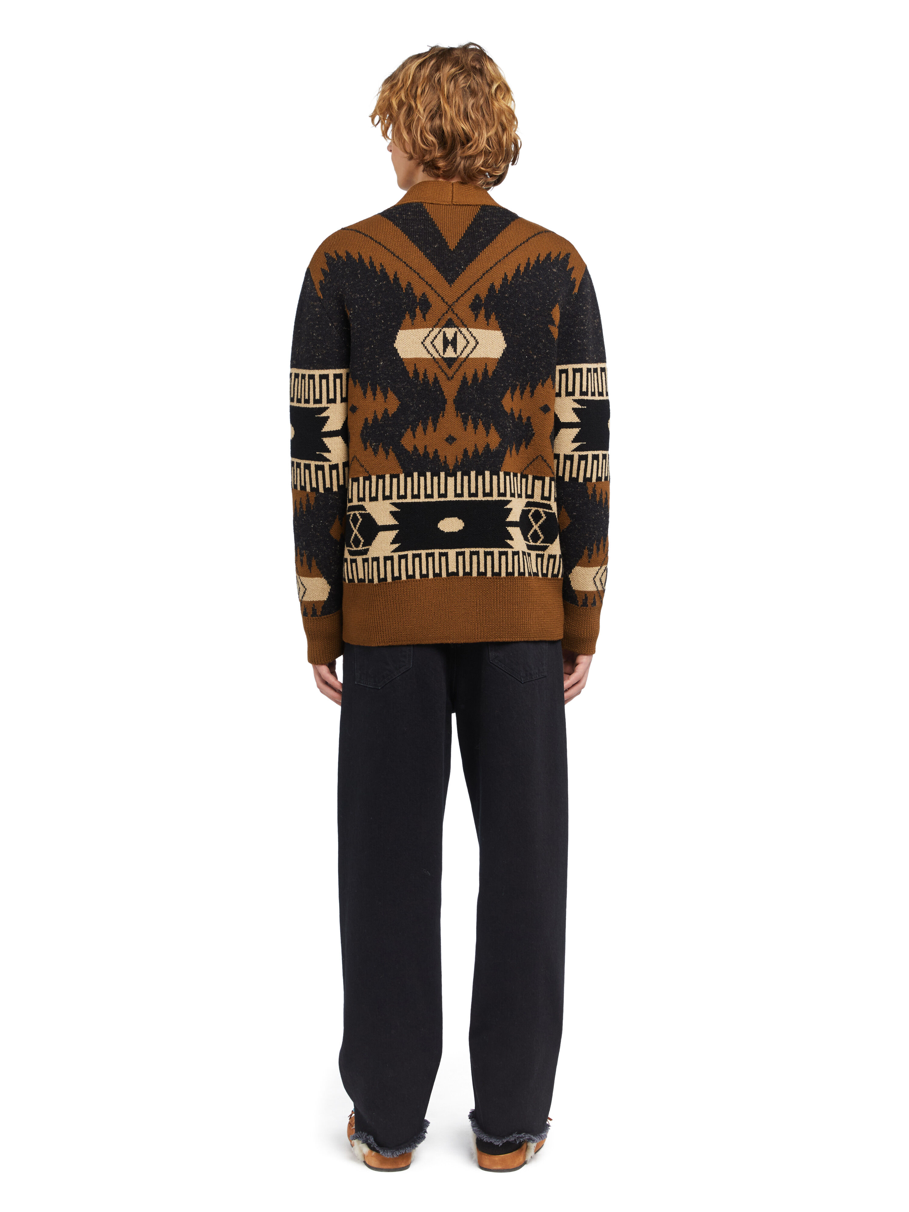 Alanui Dreamscape Icon Cardigan Black-Dakar LMHB035E25KNI001