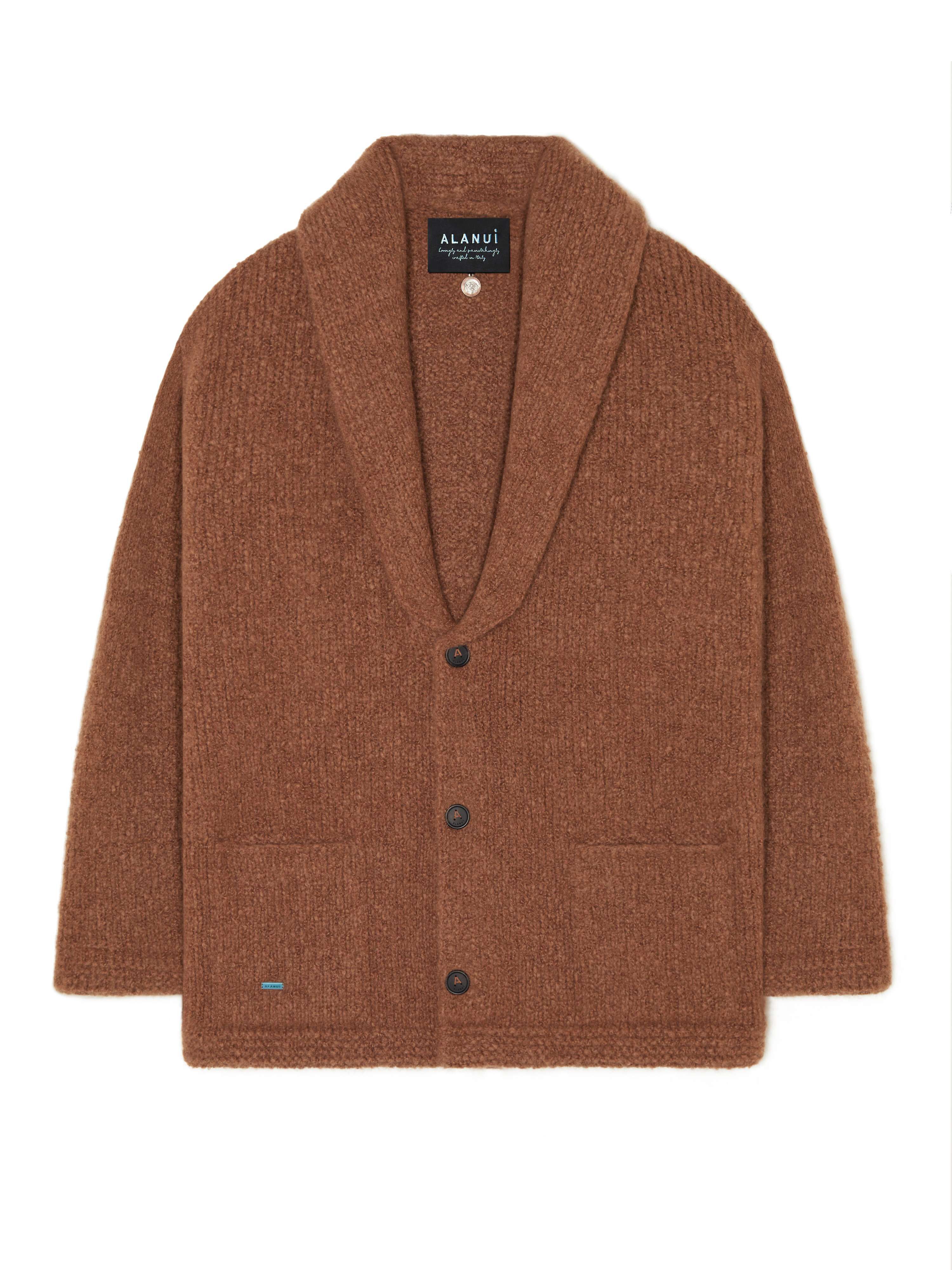 Alanui Alanui Finest Cardigan Luli Brown LMHB037E24KNI001