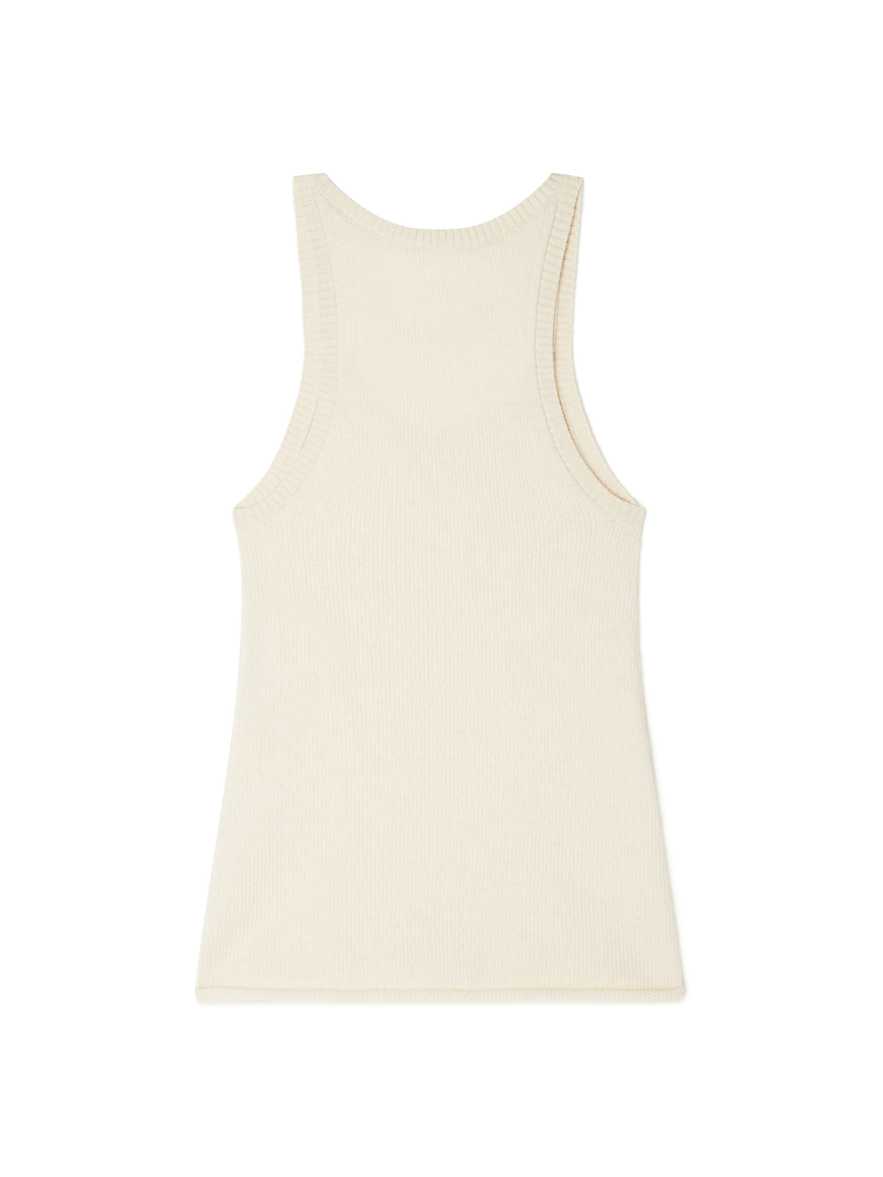 Alanui Alanui Finest Tank Top Canvas LWHT005R26KNI001 Alanui Alanui Finest Tank Top Canvas LWHT005R26KNI001