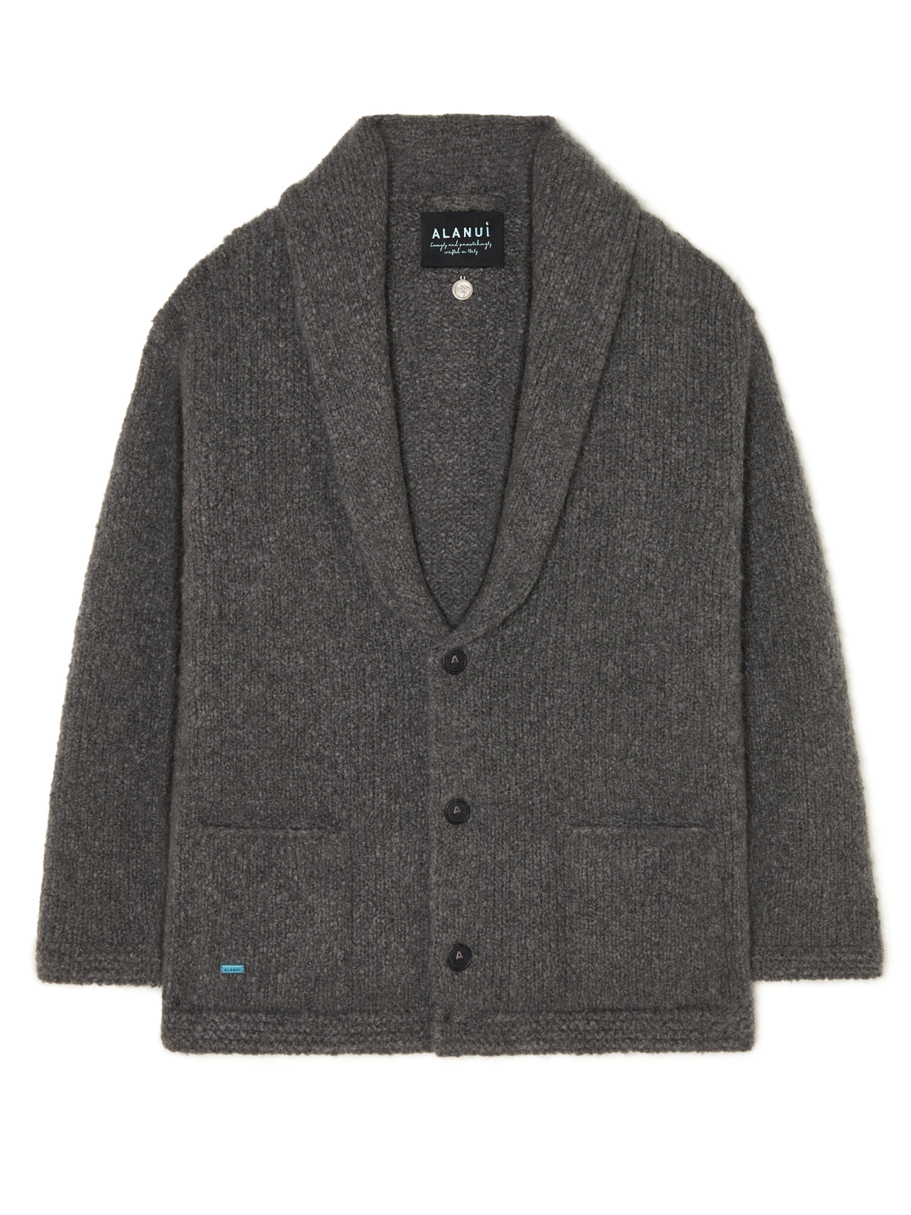 Alanui Alanui Finest Cardigan Thunderstorm LMHB037E25KNI001