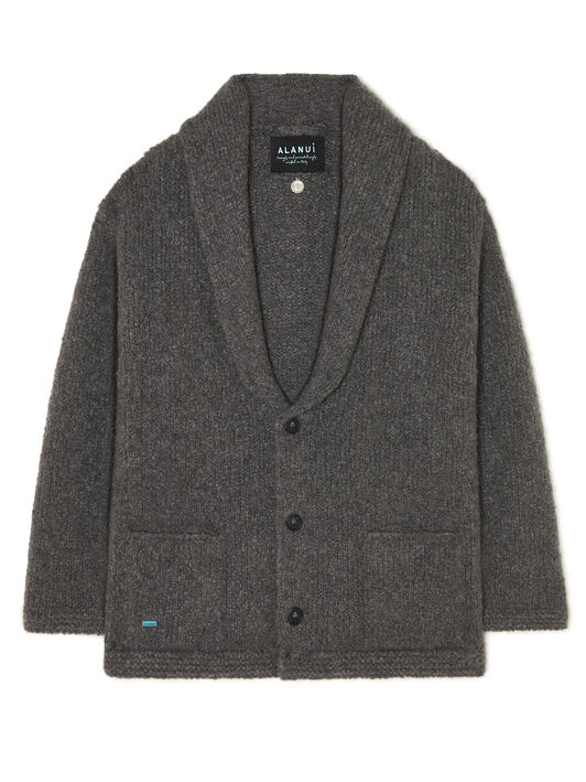 Alanui Alanui Finest Cardigan Thunderstorm LMHB037E25KNI001 Alanui Alanui Finest Cardigan Thunderstorm LMHB037E25KNI001