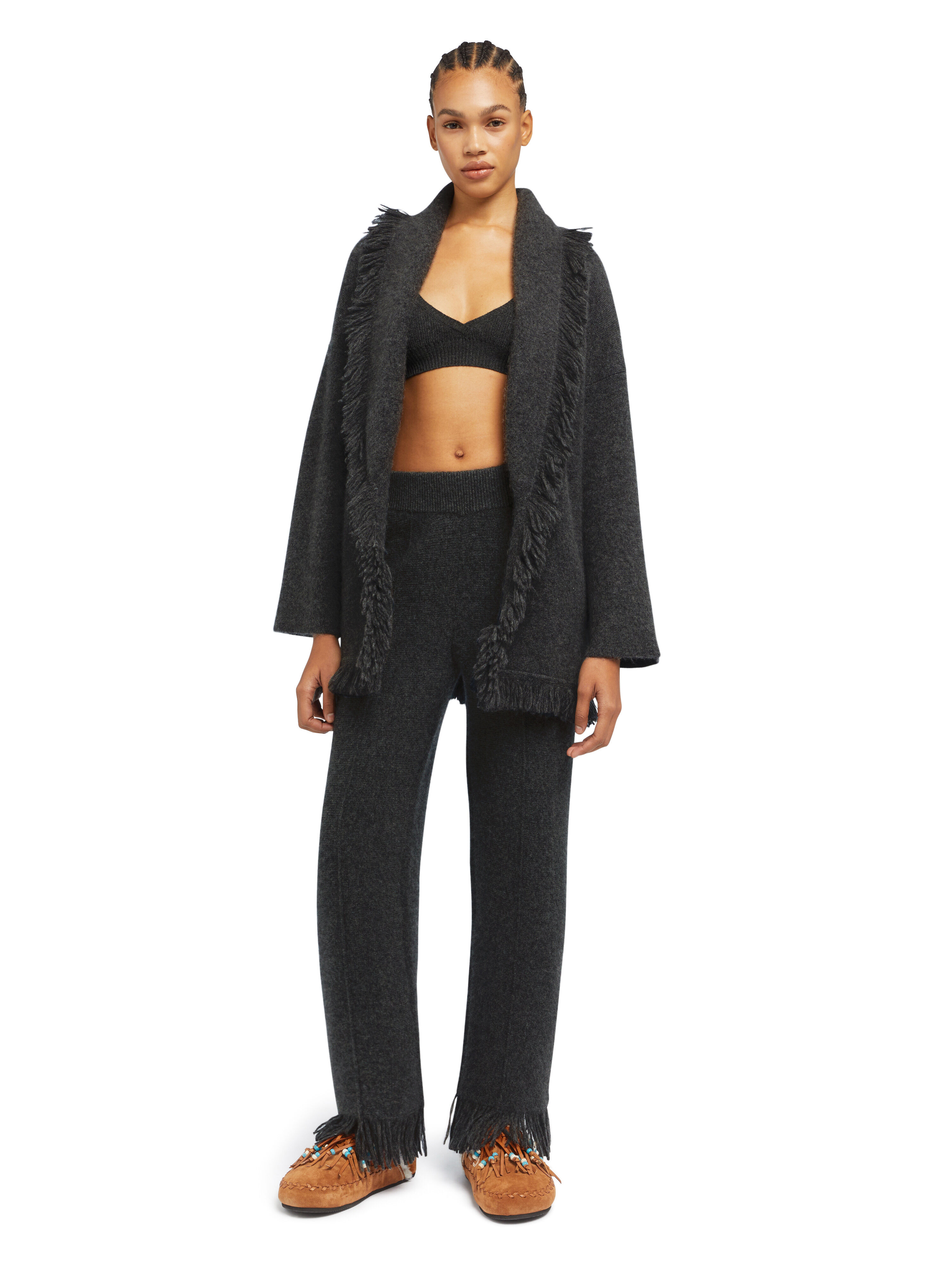 Alanui Alanui Finest Pants Thunderstorm LWHG001E25KNI001