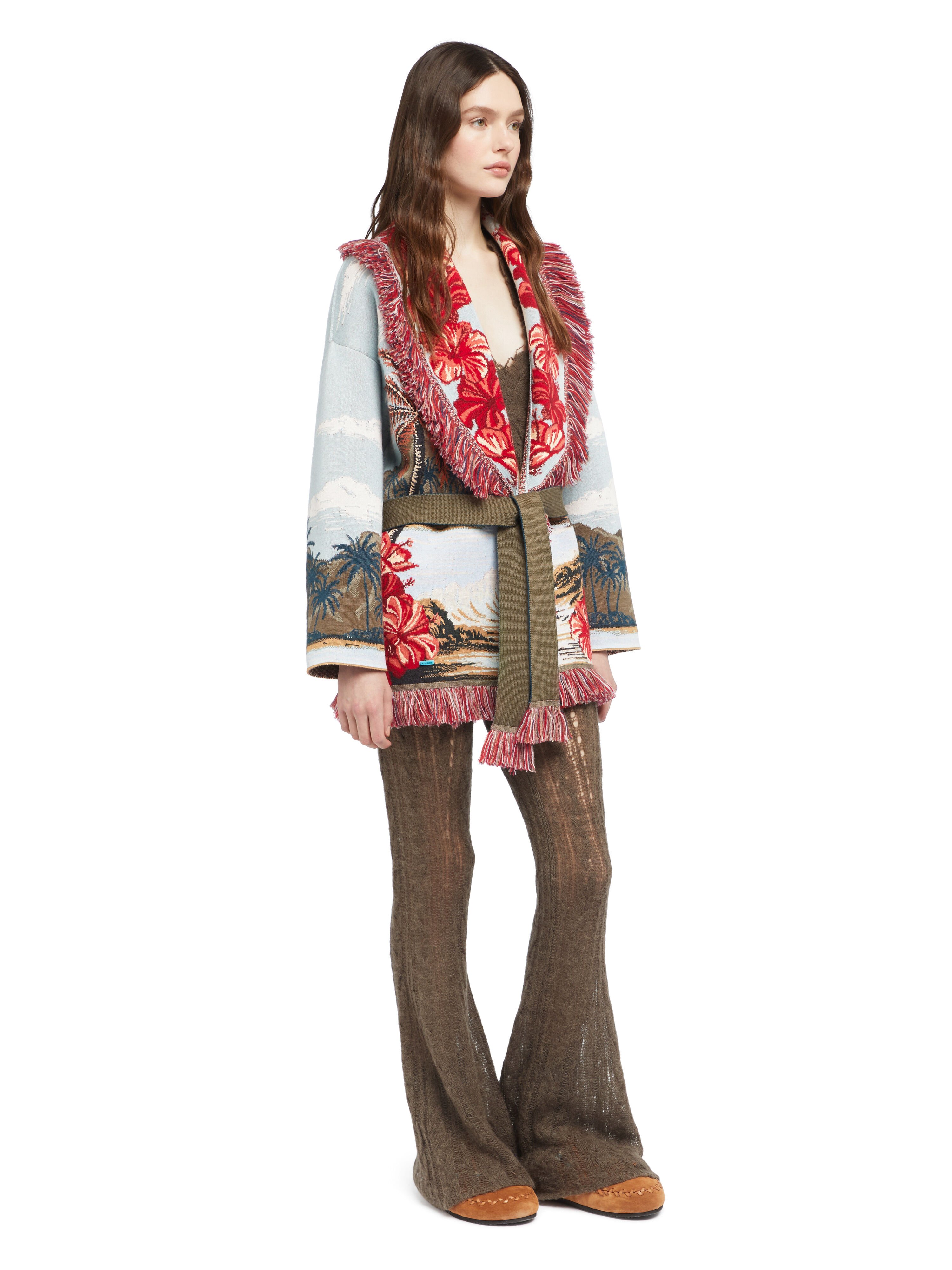 Alanui Hidden Bay Cardigan Multicolor LWHB064E25KNI008