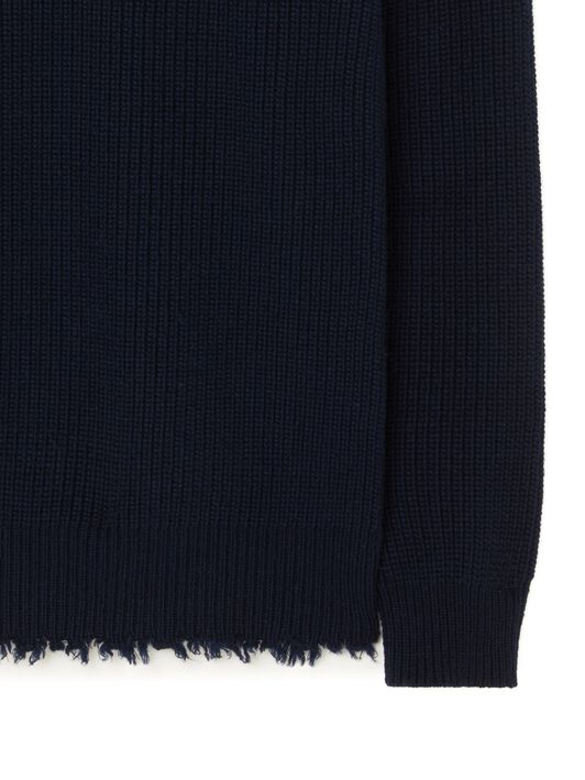 Alanui Alanui Finest Sweater Deep Blue LMHE033R25KNI002