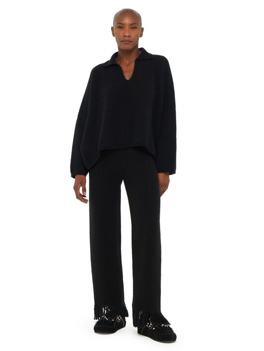 Alanui Alanui Finest Pants Black LWHG001E24KNI002