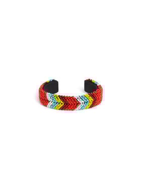 Alanui Memories Of The Savannah Bangle Ruby Red-Multicolor LWOE004R25MAT001