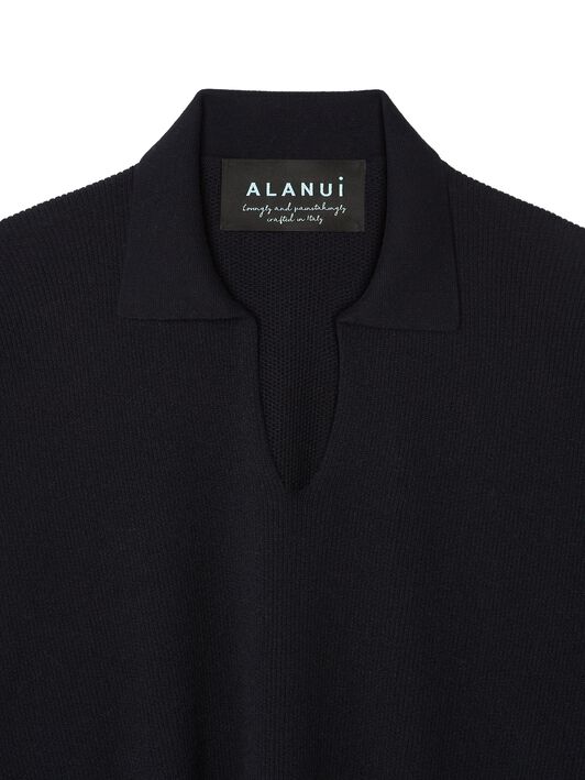 Alanui Alanui Finest Polo Black LWHV002R25KNI002