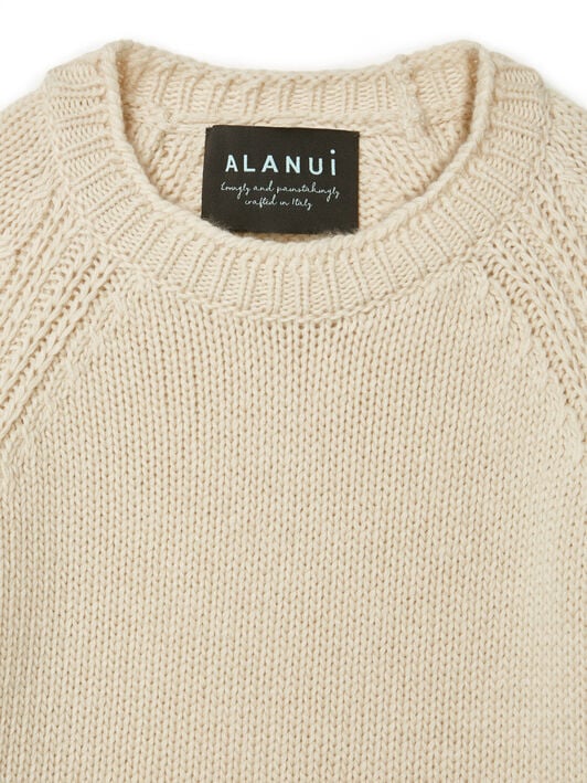 Alanui Alanui Finest Sweater Canvas LWHE076R26KNI001