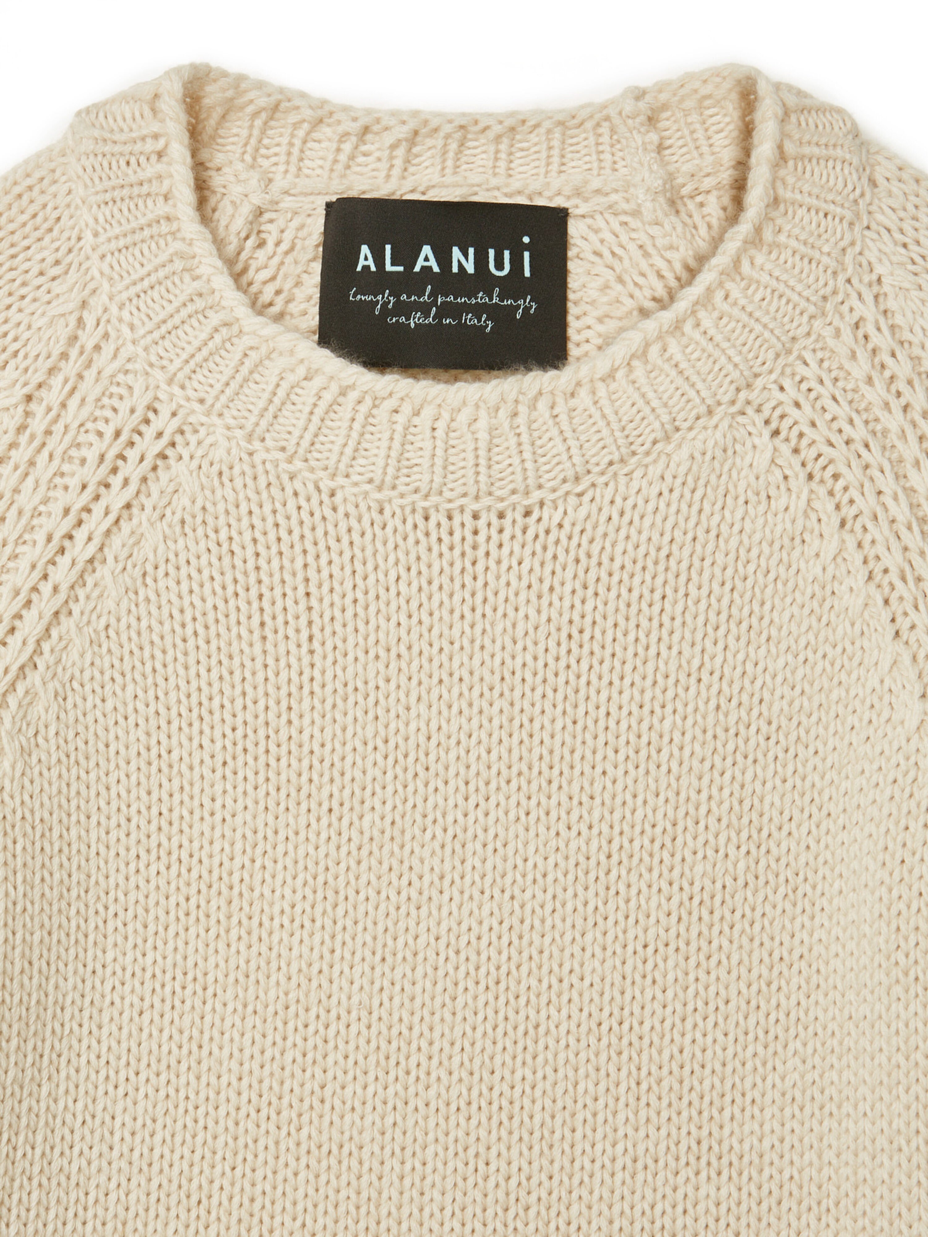 Alanui Alanui Finest Sweater Canvas LWHE076R26KNI001