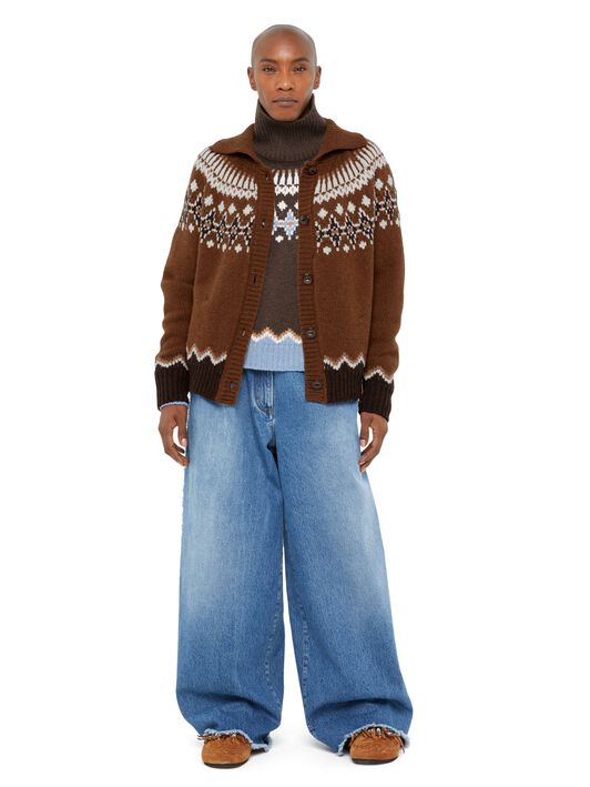 Alanui Sweet Winter Jacket Dakar-Multicolor LWHQ01DE24KNI001