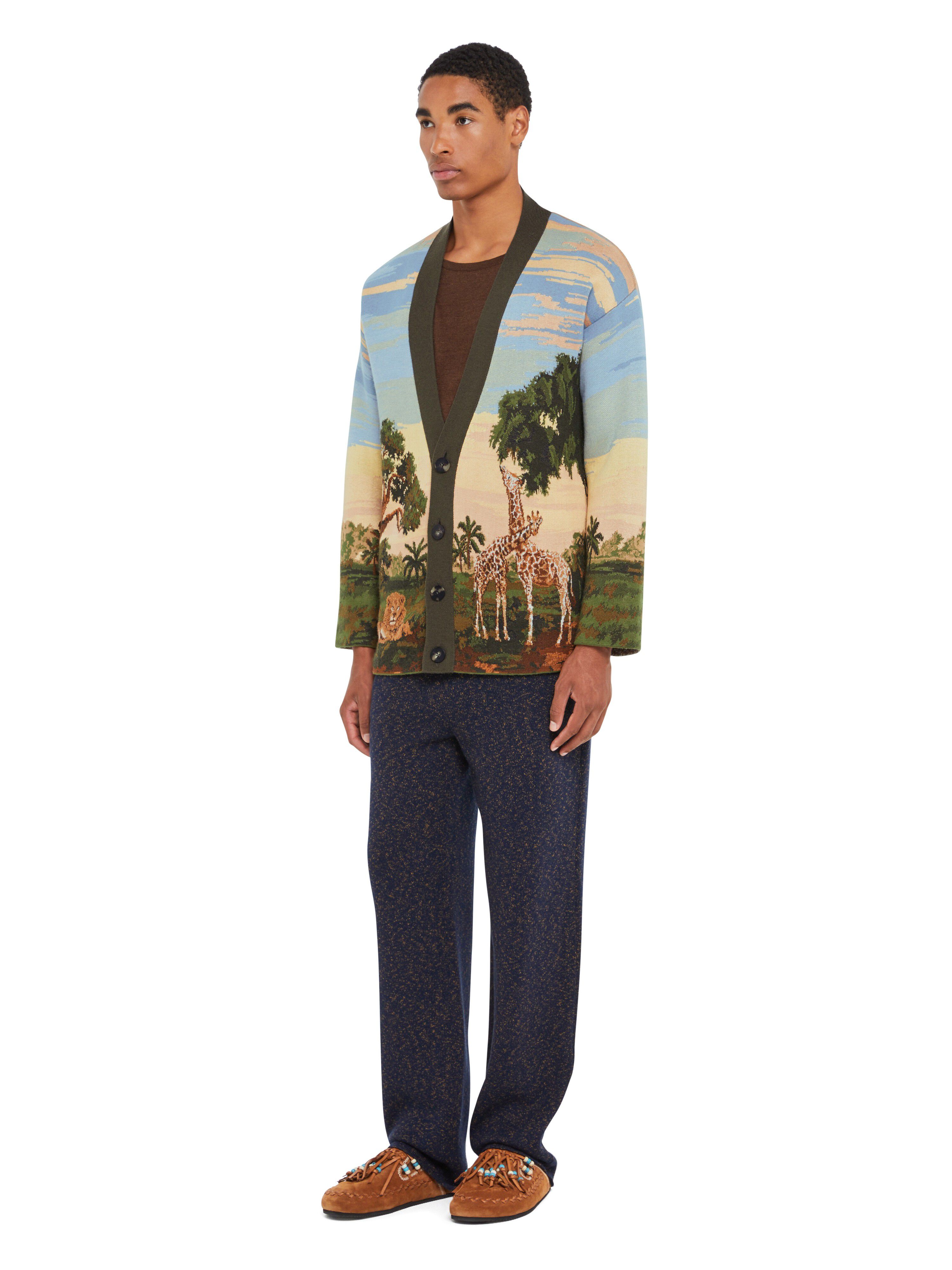 Alanui Savannah Sunrise Cardigan Multicolor LMHB027R25KNI003
