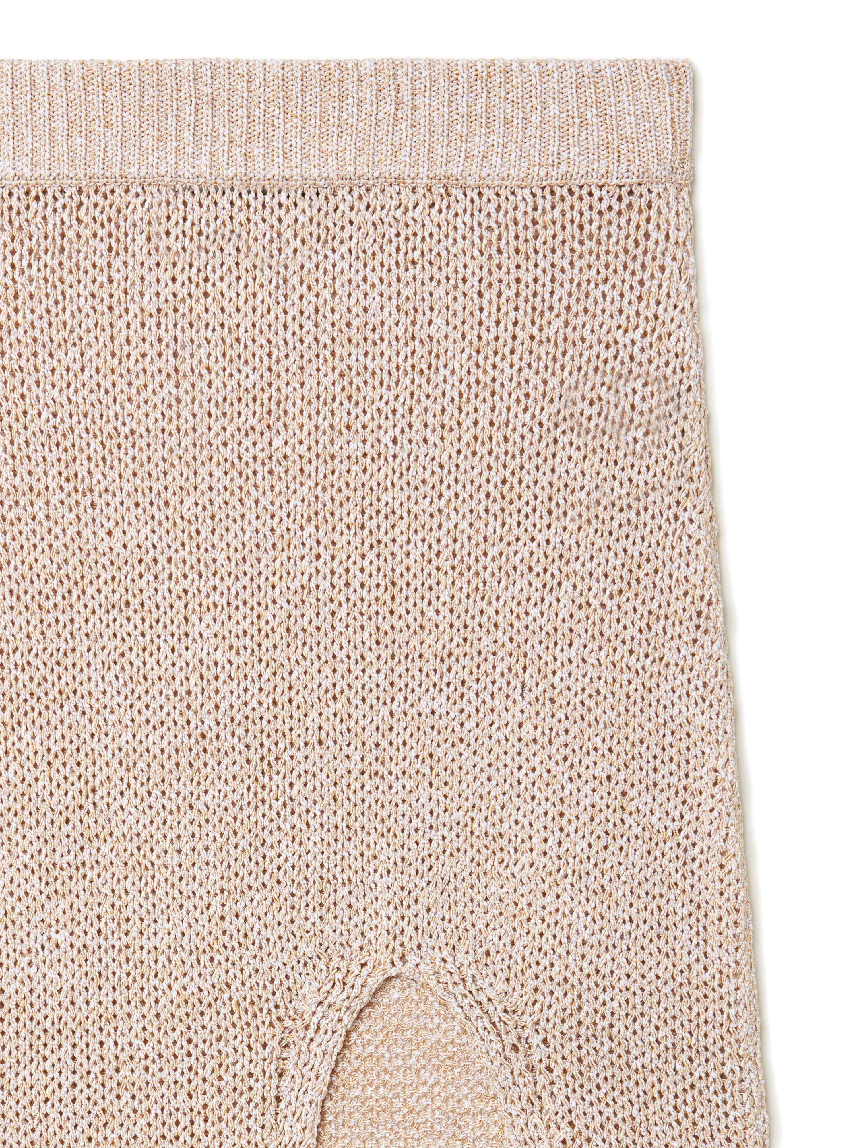 Alanui Shady Beach Skirt Almond LWHL02CR25KNI001