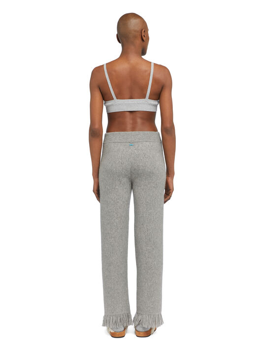 Alanui Alanui Finest Pants Coco Grey LWHG001E25KNI001