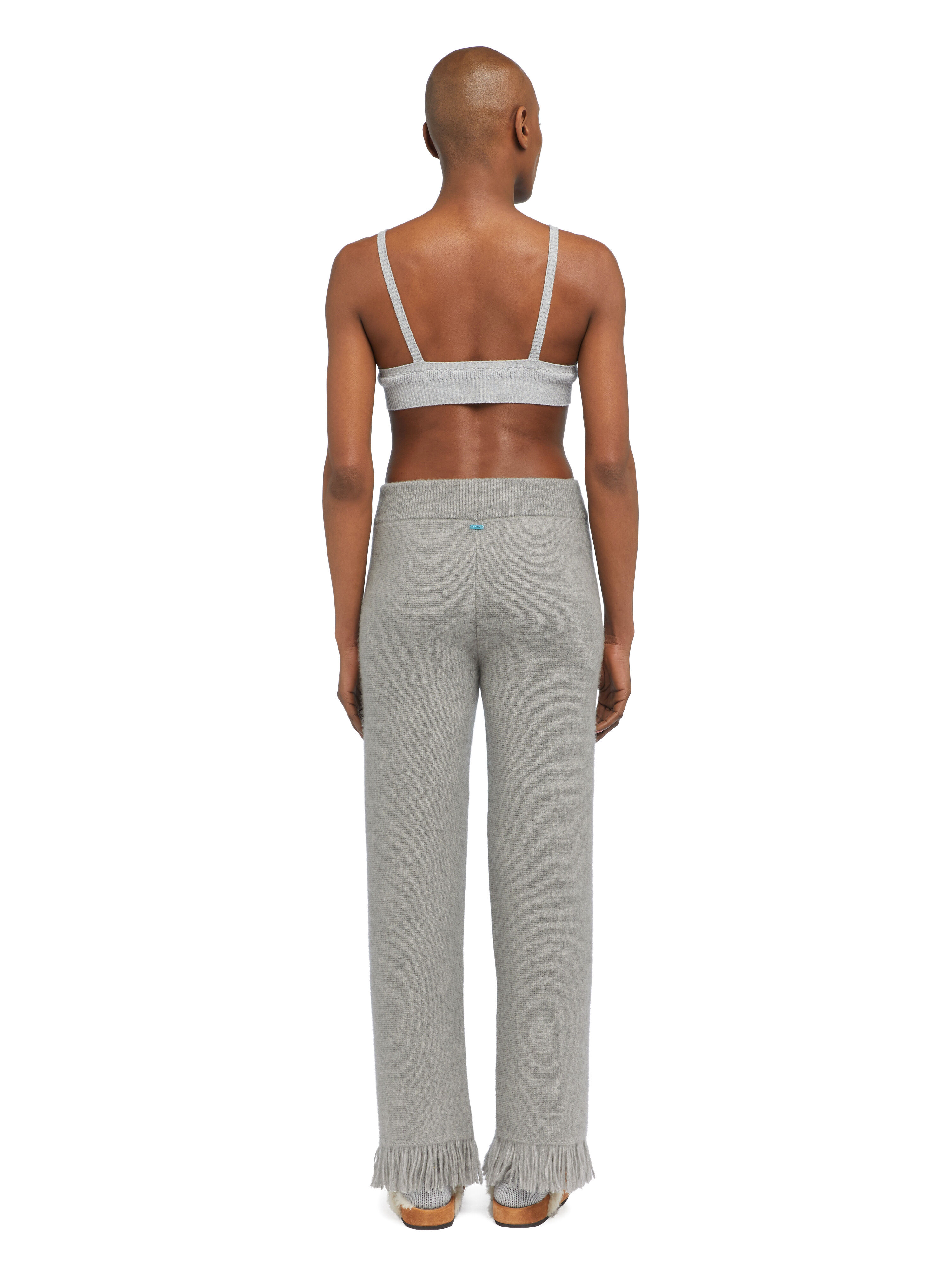 Alanui Alanui Finest Pants Coco Grey LWHG001E25KNI001