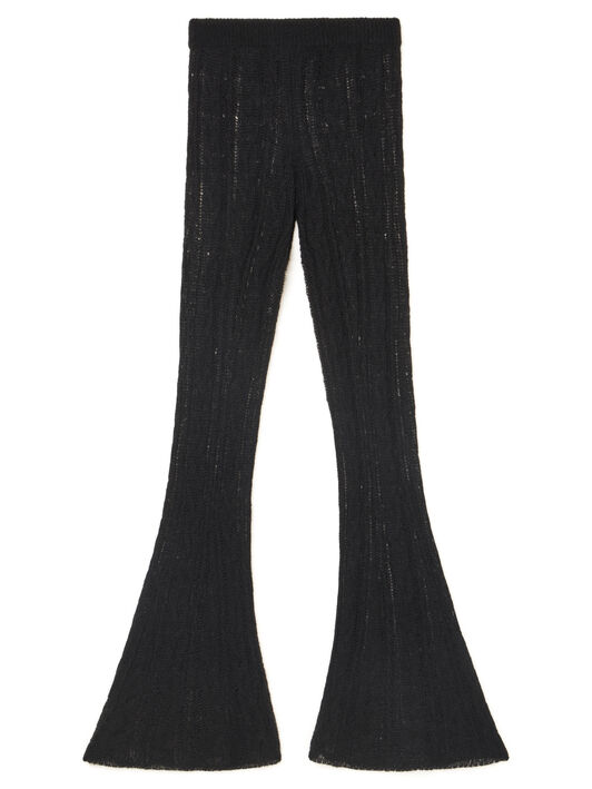 Alanui Desert Drift Pants Black LWHG017E25KNI001