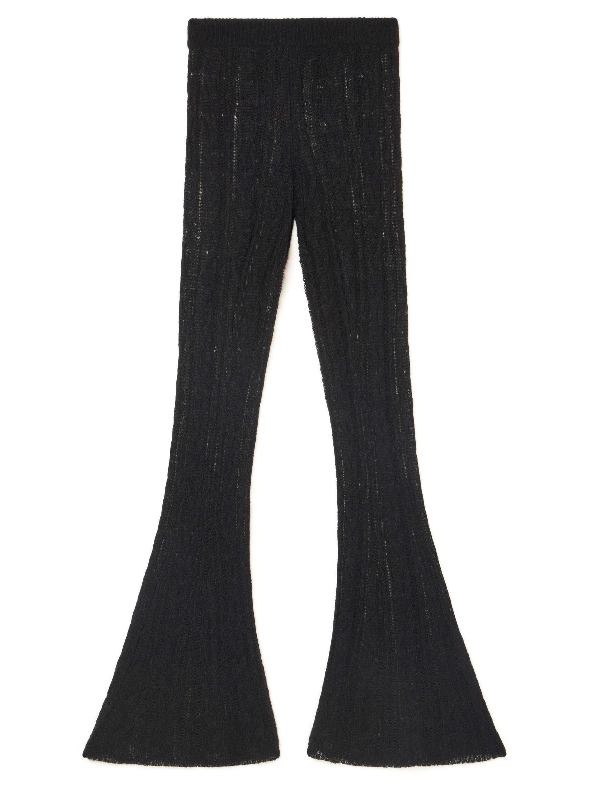 Alanui Desert Drift Pants Black LWHG017E25KNI001